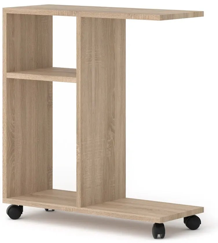 Nowoczesny pomocniczy stolik dąb sonoma A2-H65