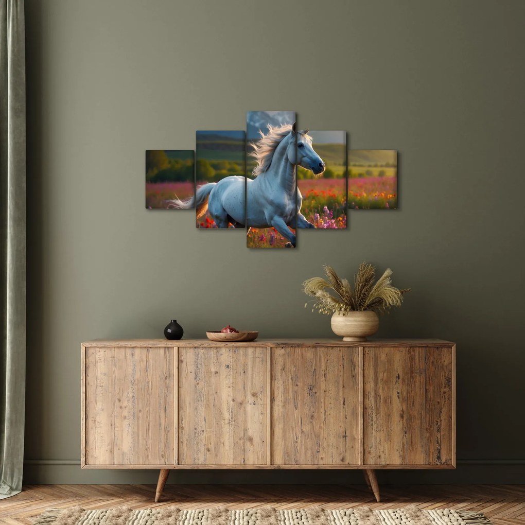 Obraz - Jednorożec (125x70 cm)