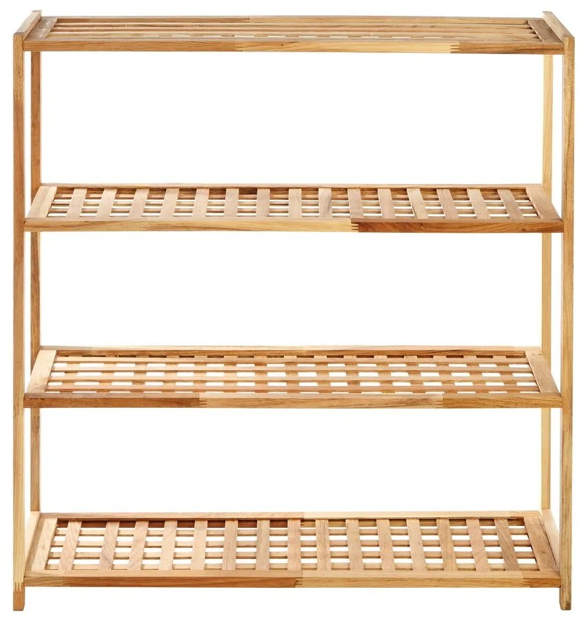 Szafka na buty z litego drewna orzechowego w naturalnym kolorze – Premier Housewares