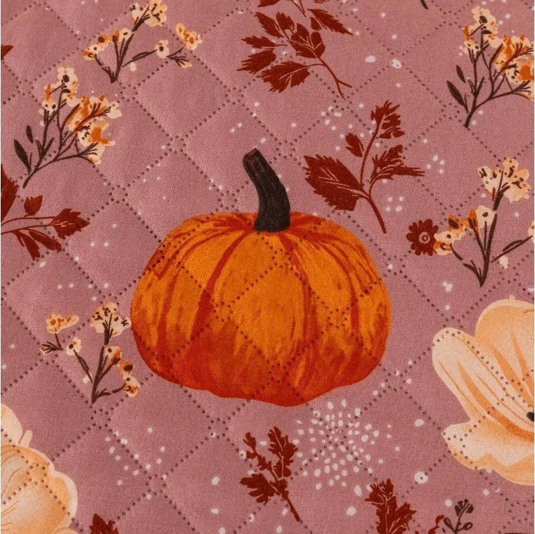 Narzuta na łóżko PUMPKINS ROSAVIE, staroróżowy Rozmiar: 170 x 210 cm