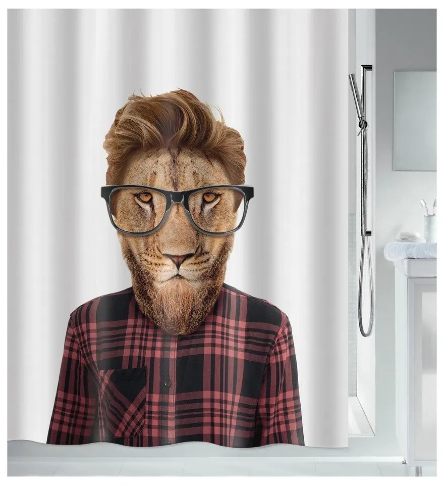 Zasłona prysznicowa 180x200 cm Smartlion – Spirella