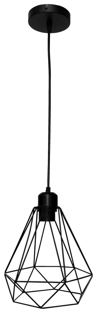 Lampa sufitowa metalowa loft retro wisząca AT6-1SZ-Black