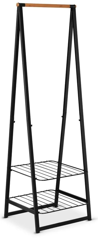 Czarny stalowy stojak na ubrania Linn – Brabantia