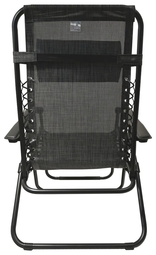 Cattara 13520 Składany leżak Alicante,antracytowy, 150 x 66 cm
