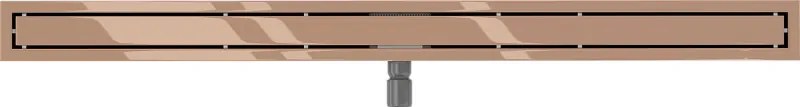 Mexen Flat M13 odpływ liniowy 2w1 150 cm, różowe złoto - 1610150
