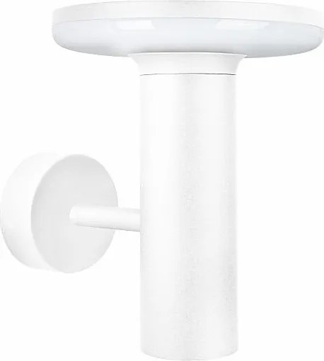 Mac Wall Base White - Kinkiet LED 12W z przełącznikiem CCT 2700K/3200K/4000K, aluminiowy - Beneito & Faure