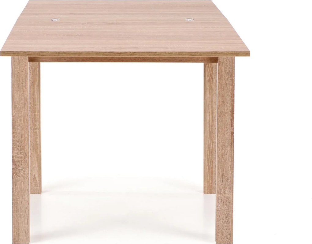 Rozkładany stół Gracjan w kolorze drewna