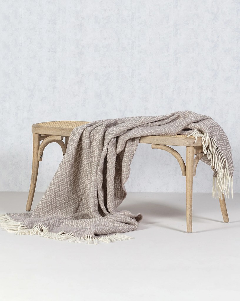 Pled Zelandia 140x200 cm silver beige