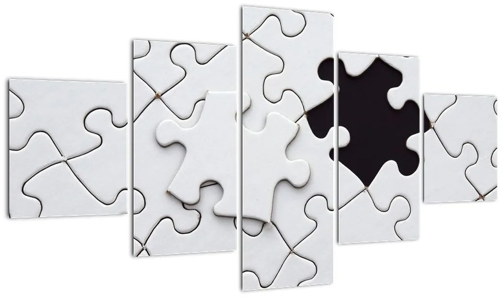 Obraz puzzli (125x70 cm)
