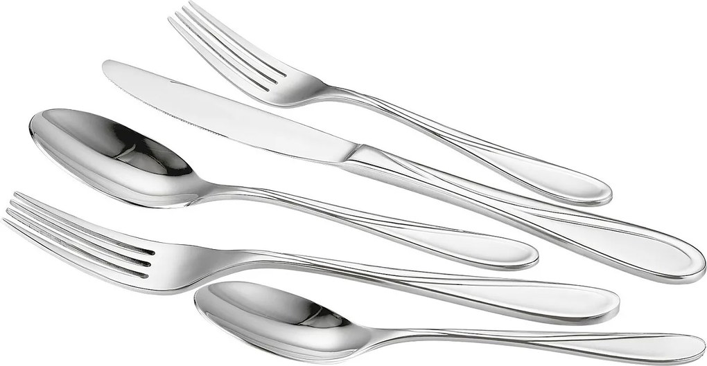 Zestaw Sztućców SucceBuy 45-Częściowy Zestaw Sztućców ze Stali Nierdzewnej, Serwis dla 8 Osób, Pzybory Kuchenne.