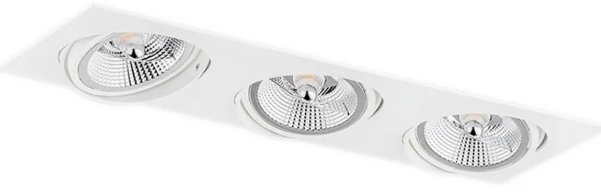 Argon 6115 - Oprawa sufitowa OLIMP 3xGU10-AR111/12W/230V biała