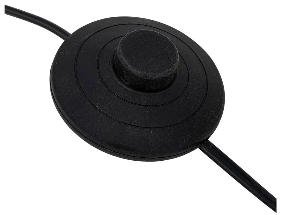 Lampa stojąca w naturalnym kolorze z tekstylnym kloszem (wysokość 154,5 cm) Giacoma – Bloomingville