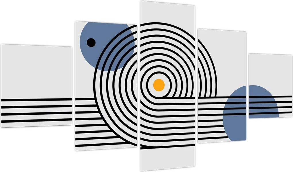 Obraz - Minimalistyczna abstrakcja N⁰1 (125x70 cm)