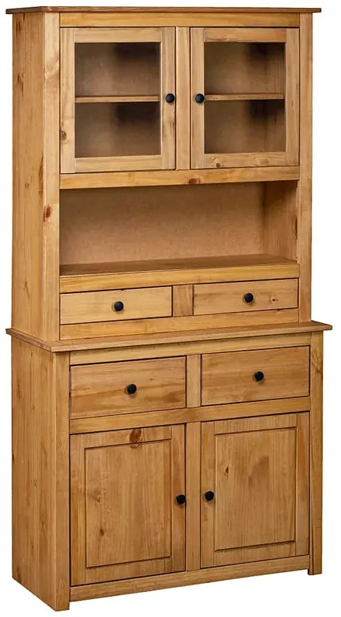Drewniany kredens w stylu vintage D7-P17