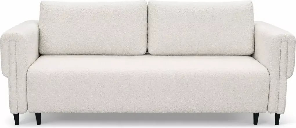 Kanapa Merli z funkcją spania i pojemnikiem na pościel – nowoczesna sofa 3-osobowa dostępna w 7 kolorach