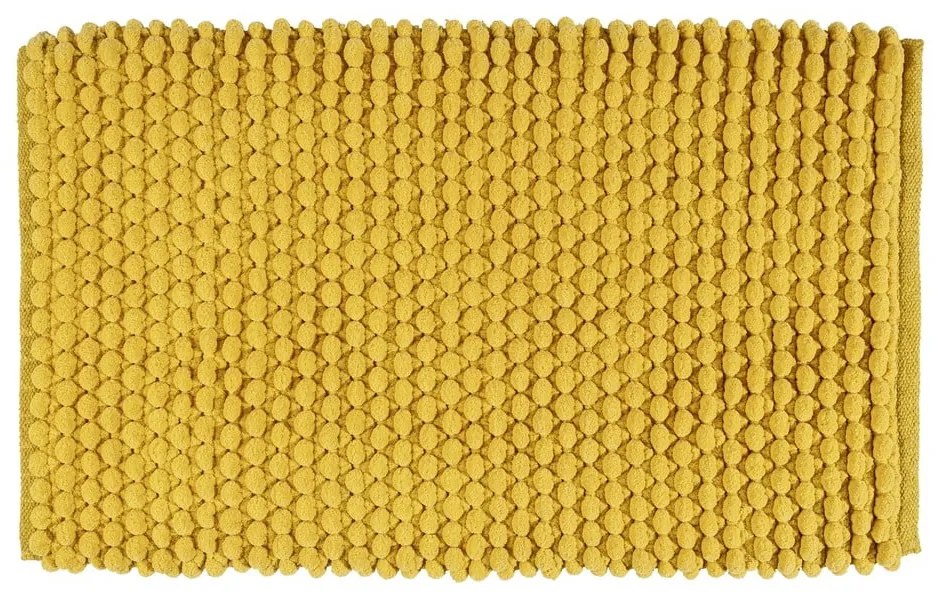 Żółty tekstylny dywanik łazienkowy 50x80 cm Solivo – Wenko