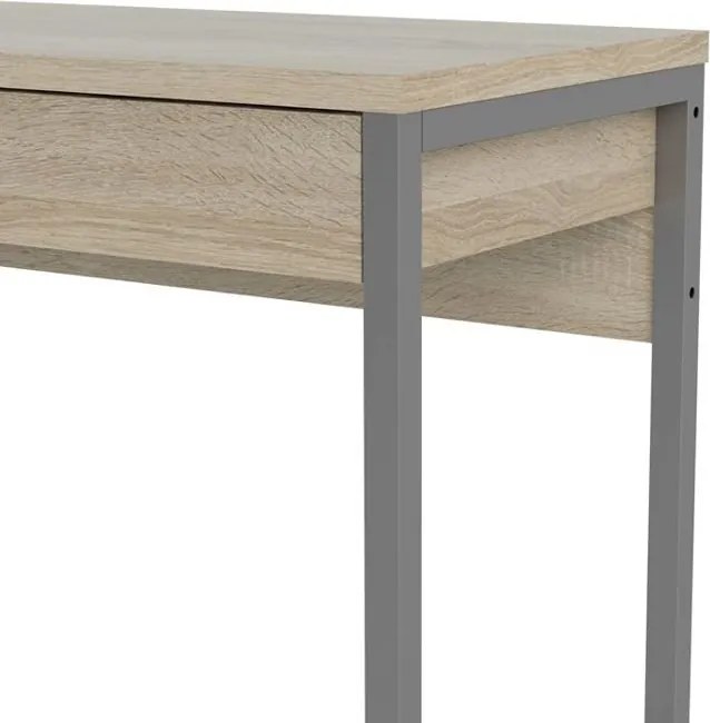 Biurko z szufladami pod blatem Function 2S dąb sonoma