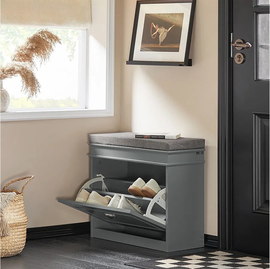 Ławka na buty z siedziskiem FSR82-K-HG