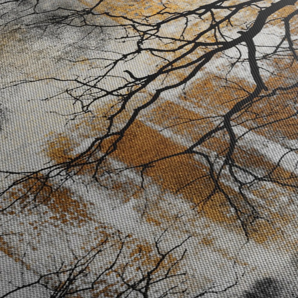 Obraz - Sylwetki drzew (125x70 cm)
