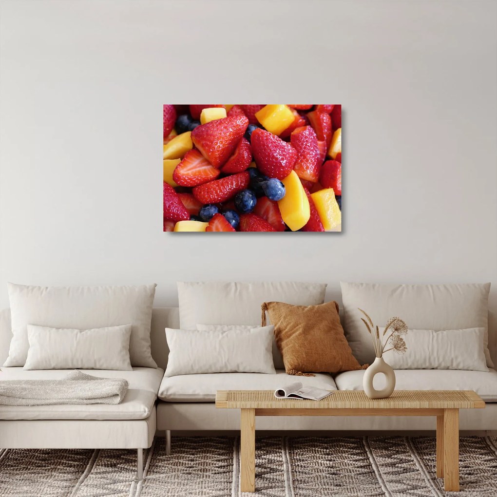 Obraz na szkle owoców (70x50 cm)
