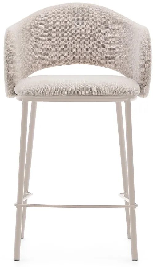 Kremowy hoker (wysokość siedziska 65 cm) Maina – Kave Home