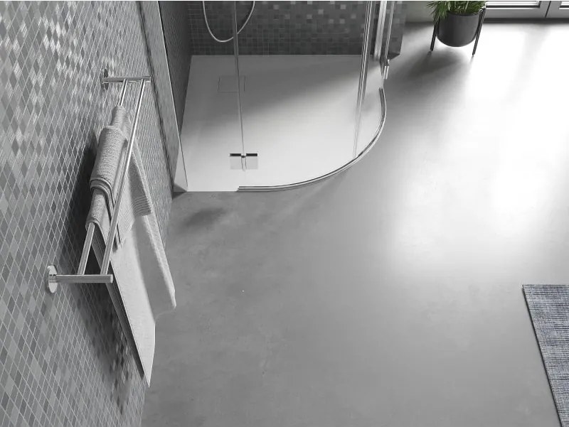Mexen Bert brodzik półokrągły SMC 80 x 80 cm, biały - 4KR108080
