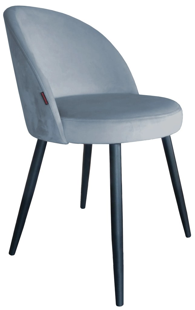 Krzesło TRIX tkanina Welur noga metalowa