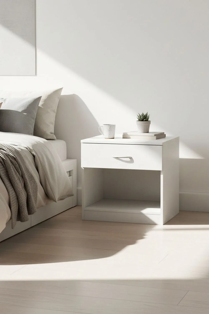 Stolik nocny Nielcy z 1 szuflad