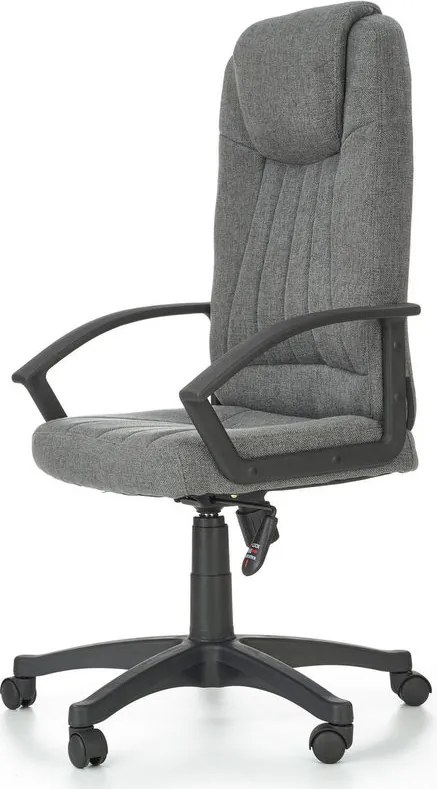 Szare krzesło biurowe Rino