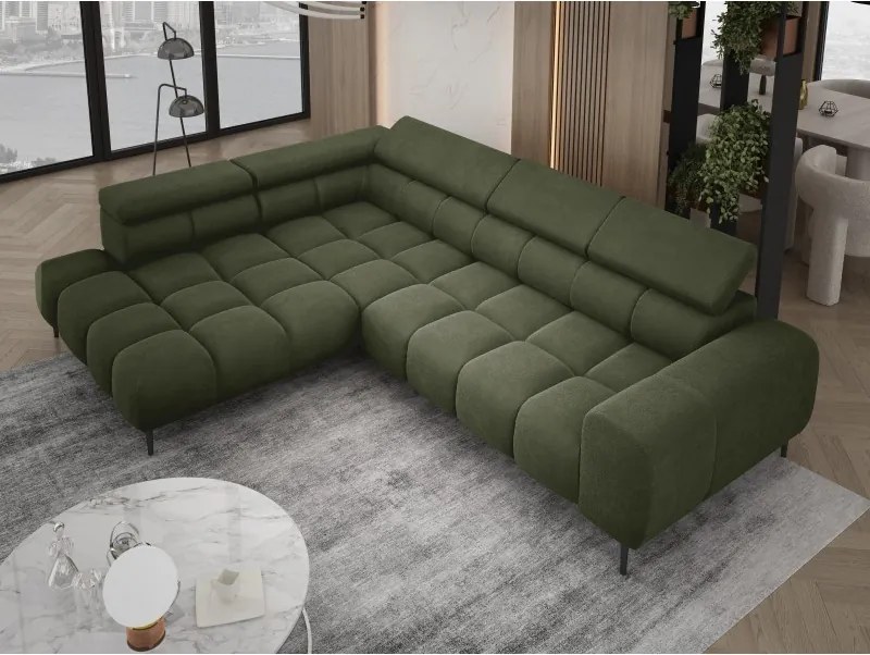 Narożnik PLAZA L Lewostronny w tkaninie Promocyjnej APHRODITE 12 WERSAL