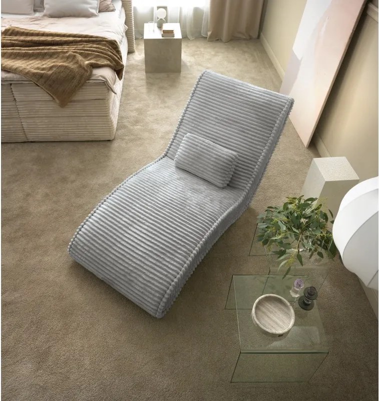 Fotel Szezlong 80 SATO 1 osobowy w tkanininie TILIA 86 WERSAL