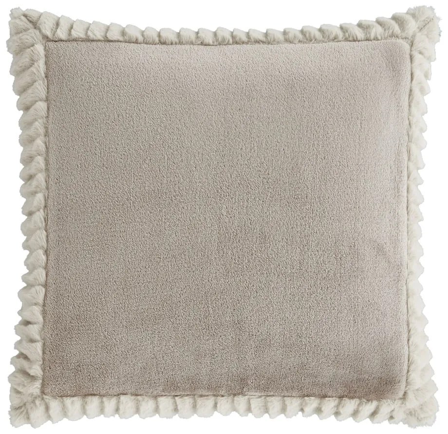 Poduszka dekoracyjna 55x55 cm Velvet and Faux Fur – Catherine Lansfield