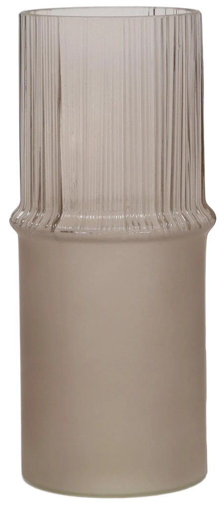 Wazon szklany tuba MATTE, Ø 10,8 x 25 cm