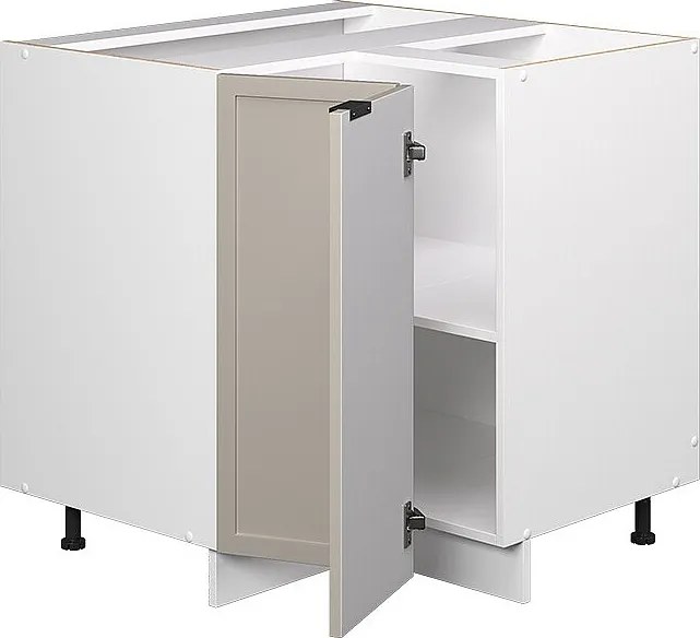Szafka narożna greybeige 80.5x60x82 fame-line