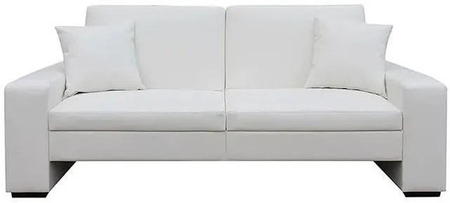 Luksusowa rozkładana biała sofa - Astigar