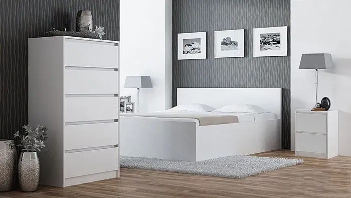 Szafka nocna Lanilo 3X - biała