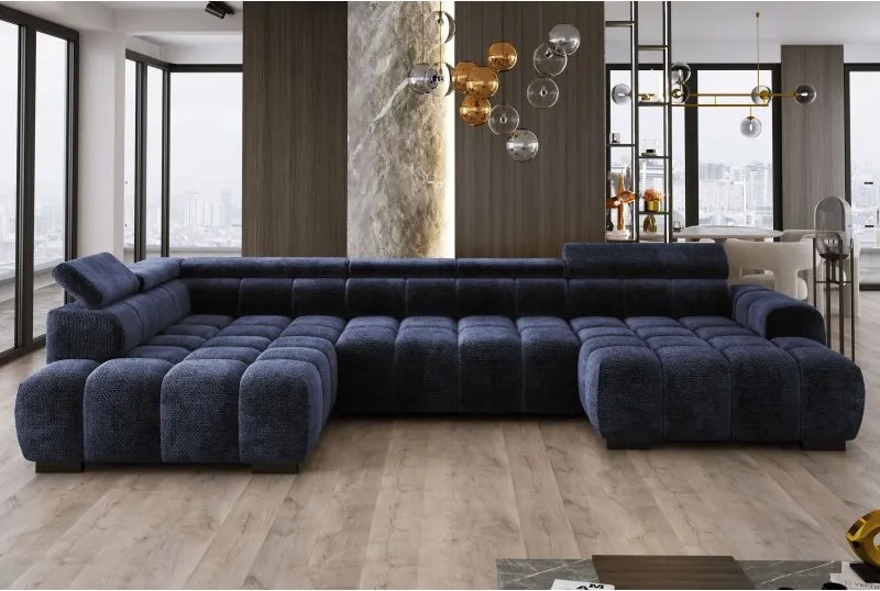 Narożnik BULL XL Lewostronny z elektryczną funkcją regulacji tkanina Eden 17 WERSAL