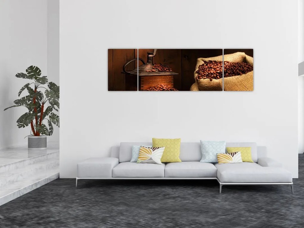 Obraz kawy (170x50 cm)