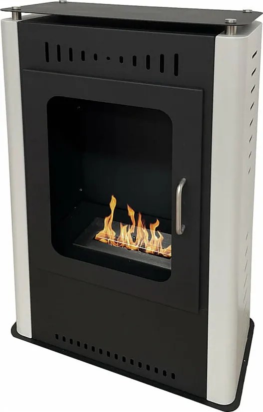 Piec na bioetanol ASIA, biokominek stojący, dł. 50 x 27 x wys. 80