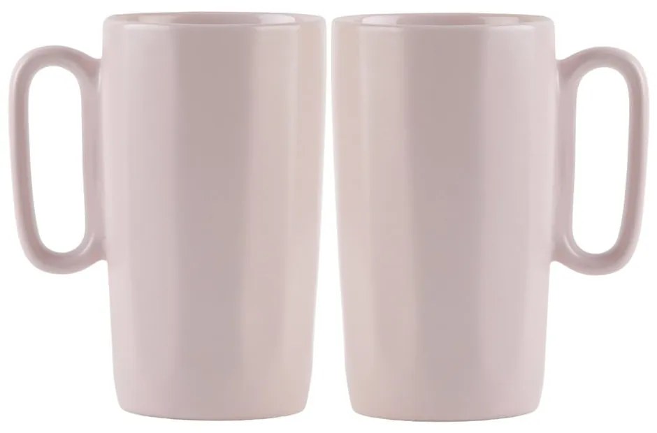 Różowe kamionkowe kubki zestaw 2 szt. 330 ml Fuori – Vialli Design