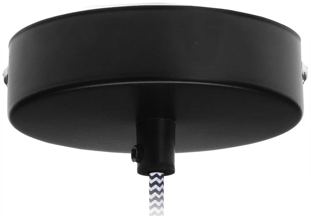Lampa wisząca 8 cm, industrialna