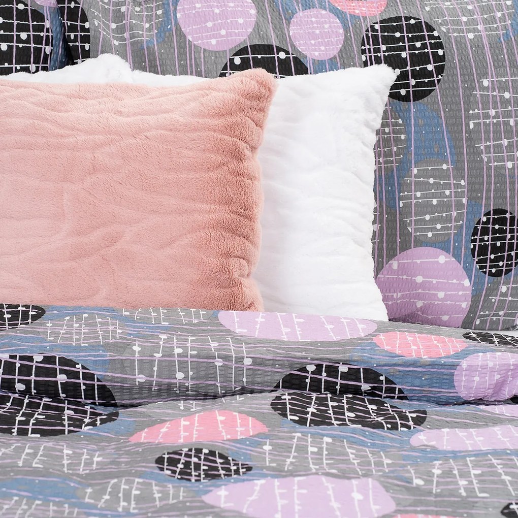 4Home Pościel z kory Pink illusion, 160 x 200 cm, 70 x 80 cm