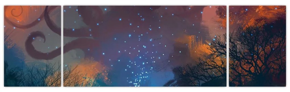 Obraz - Czarujący czarodziej (170x50 cm)