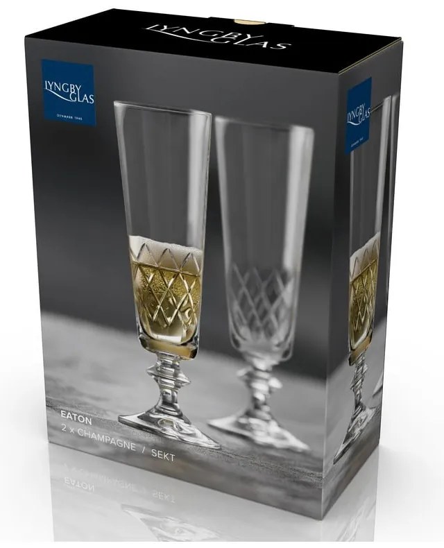 Kieliszki zestaw 2 szt. do szampana 200 ml Eaton – Lyngby Glas