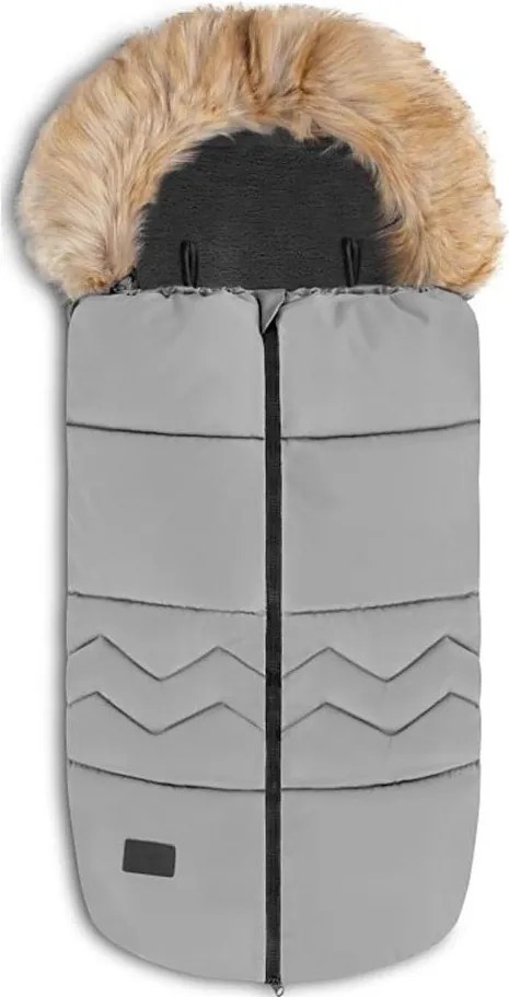 Lionelo - Dziecięcy śpiworek FRODE gołębi szary