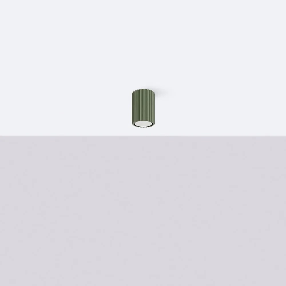 Zielona lampa punktowa Gleam – Sollux