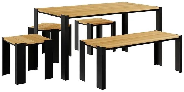 Klasyczny stół na taras 180 cm F8-N82