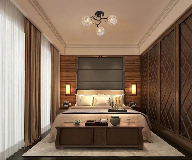 Nowoczesny elegancki potrójny żyrandol - A246 E2-D09