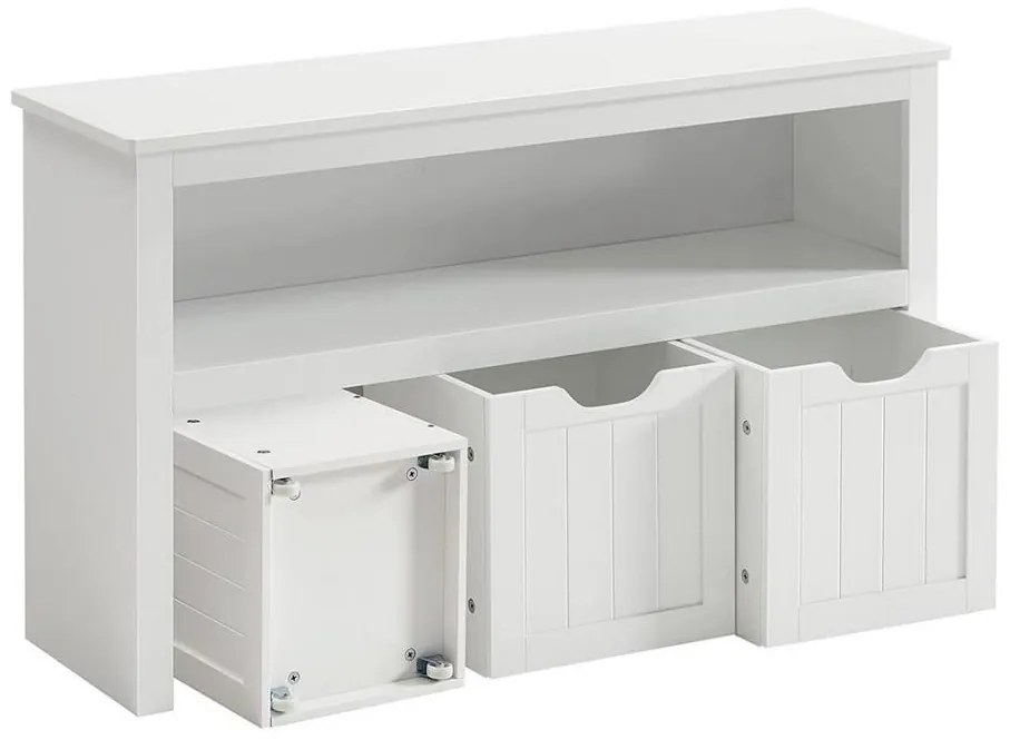 Szafka z półkami SORELL biała