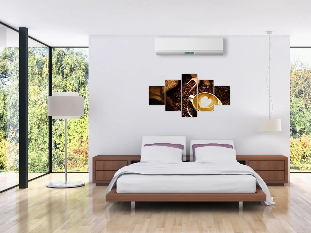 Obraz - Filiżanka kawy (125x70 cm)